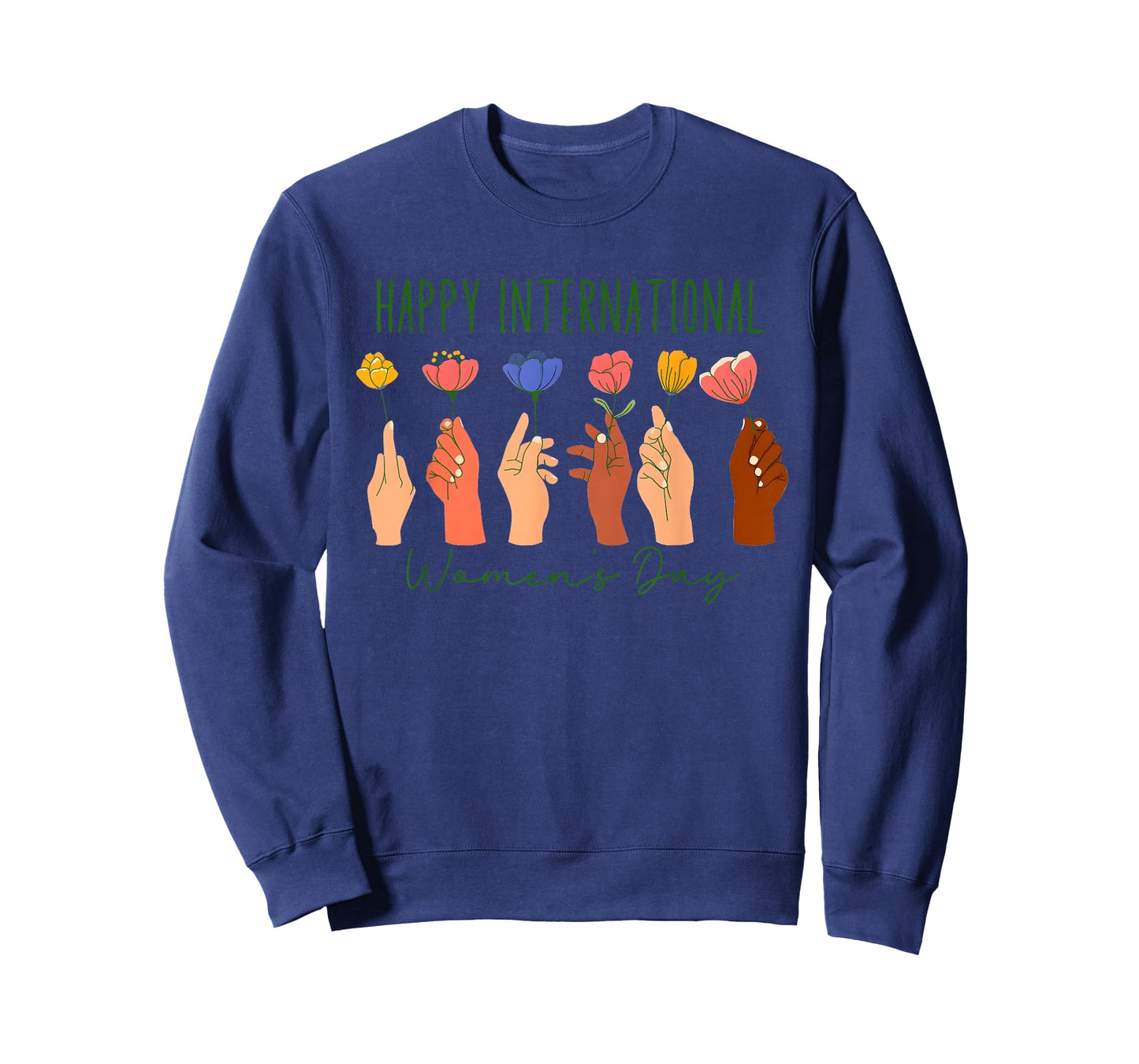 International Women's Day Floral 8Th March Woman Girls T-Shirt