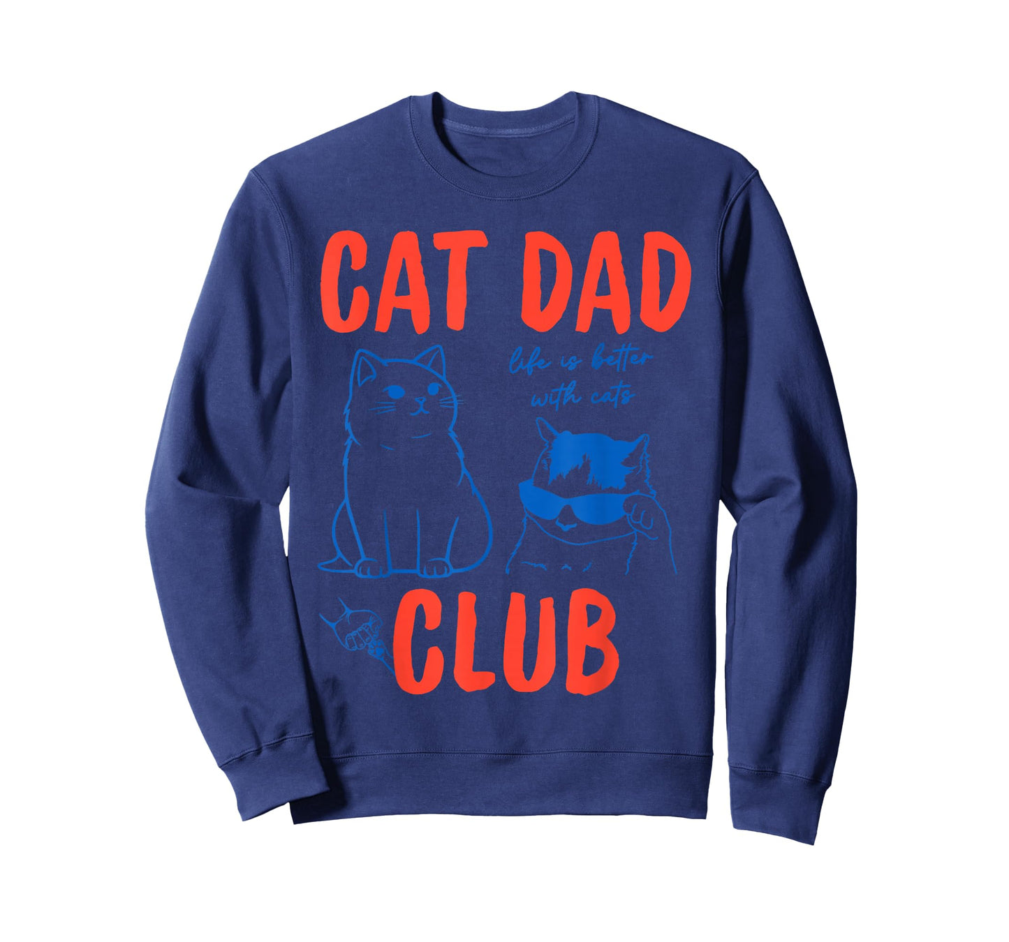 Father's Day Cat Dad T-Shirt