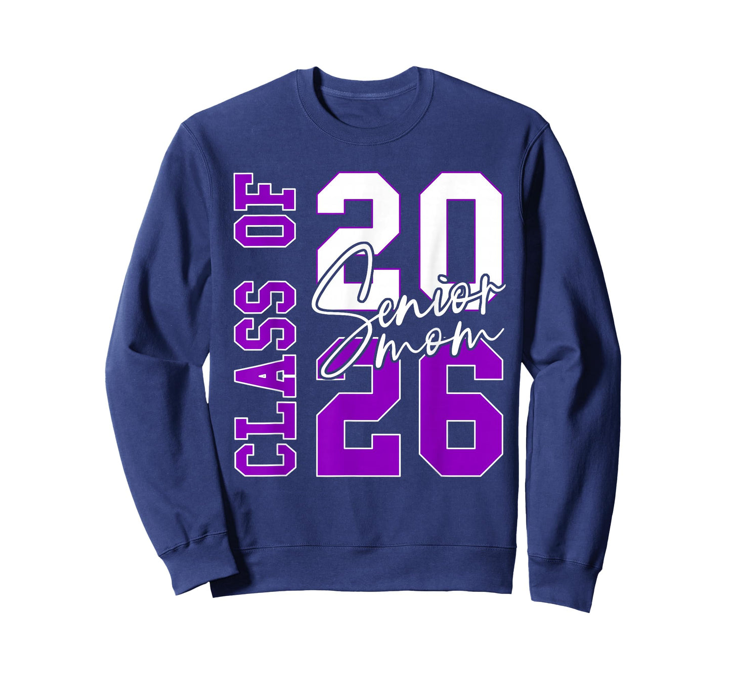 Senior 2026 Class of 2026 Purple Graduation 2026 Senior 26 T-Shirt