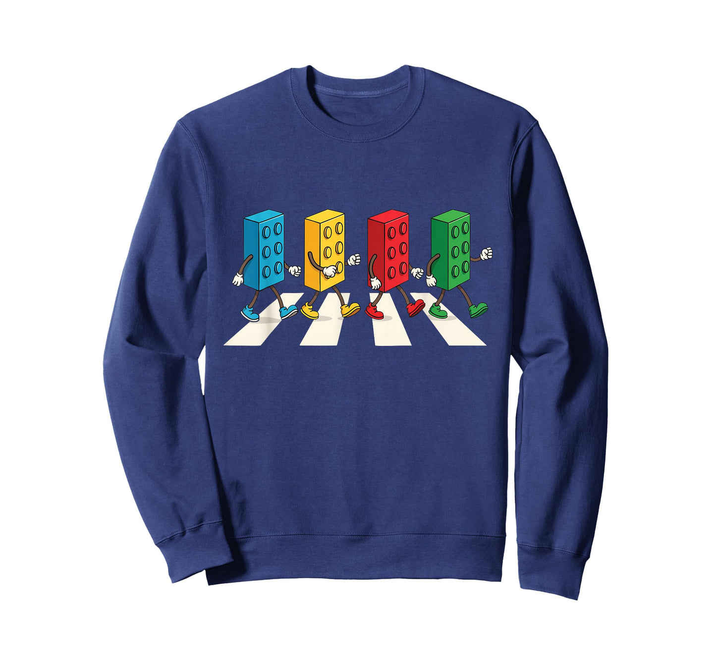 Building Blocks Zebra - Brick Builder Block Building T-Shirt