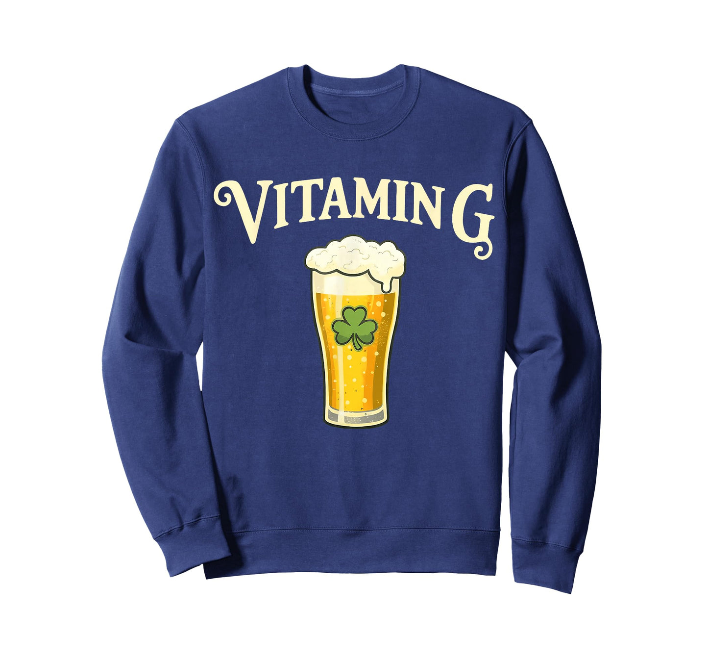 Vitamin G Stout Beer Irish Drinking Shamrock St Patricks Day T-Shirt