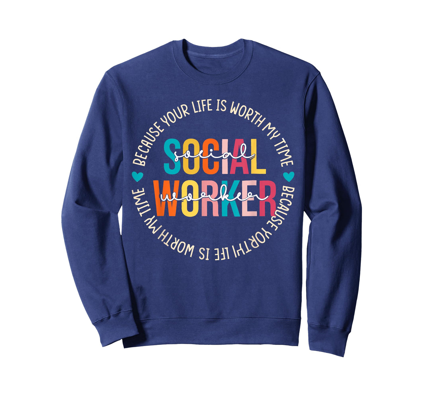 Advocate Support Empower Social Worker Social Work Month T-Shirt