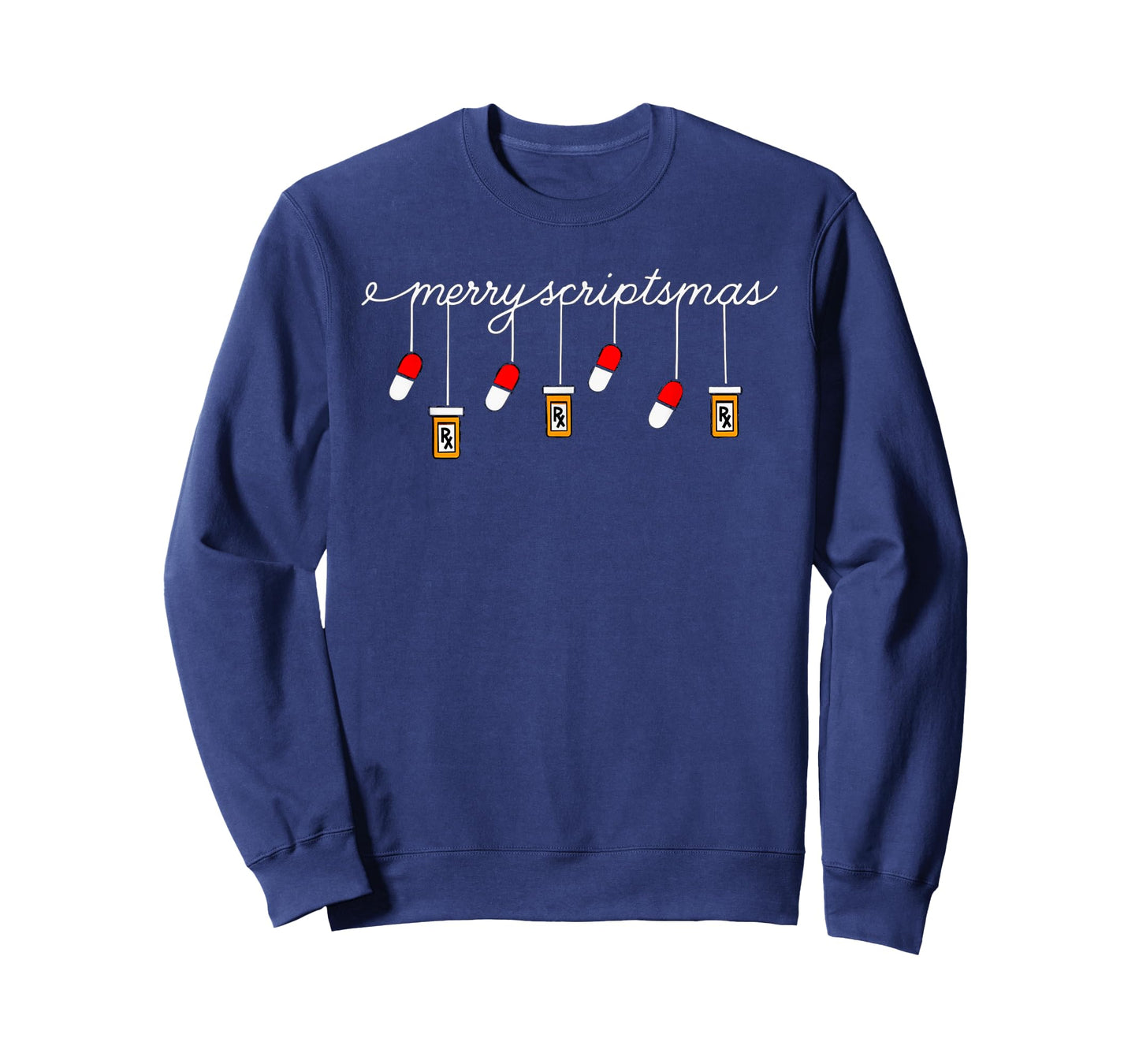 Funny Christmas Pharmacy Phrase Merry Scriptsmas Conference T-Shirt