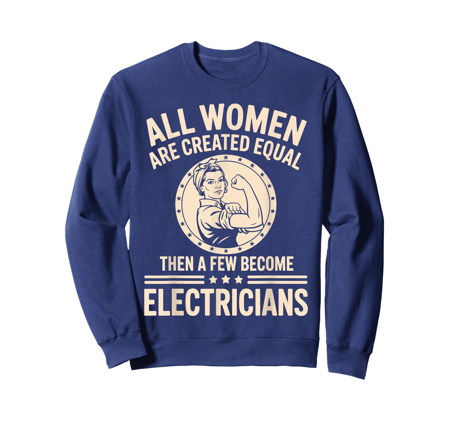 Electrician Art for Women Girls Professional Electrician T-Shirt