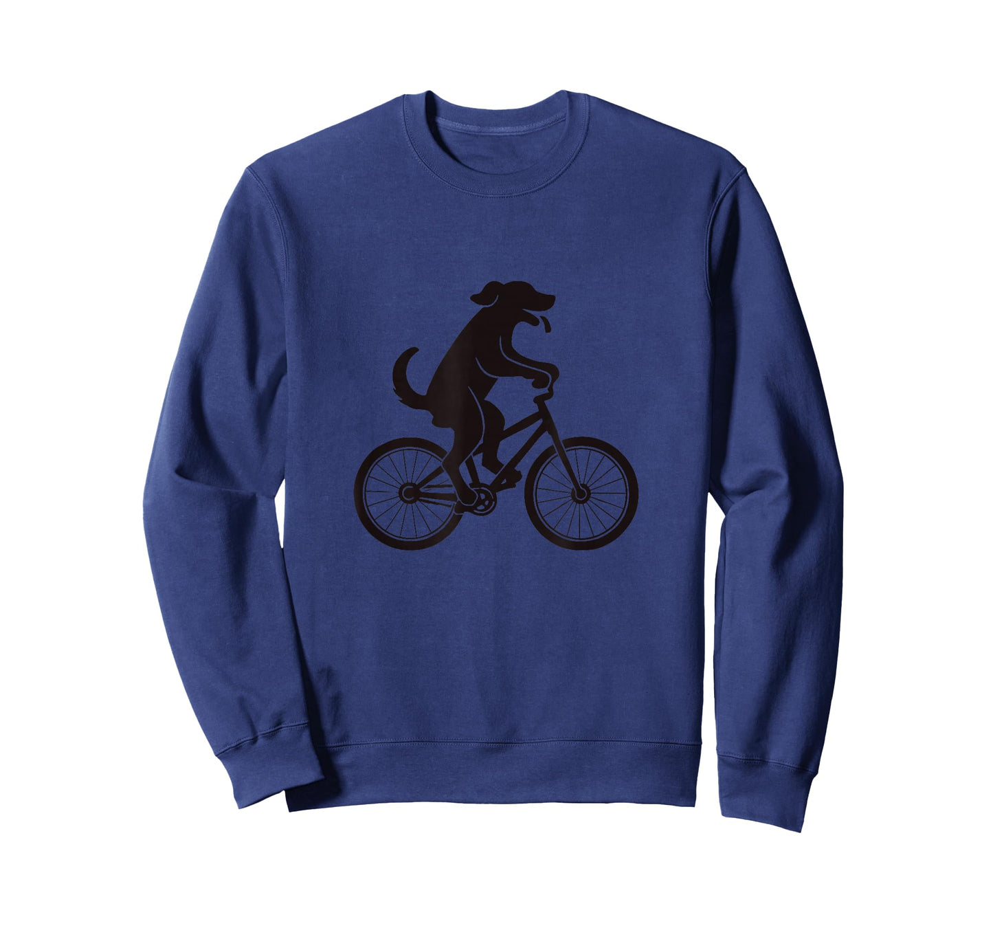 Dog Riding Bicycle Funny Cycling Lover Men Women Kids T-Shirt
