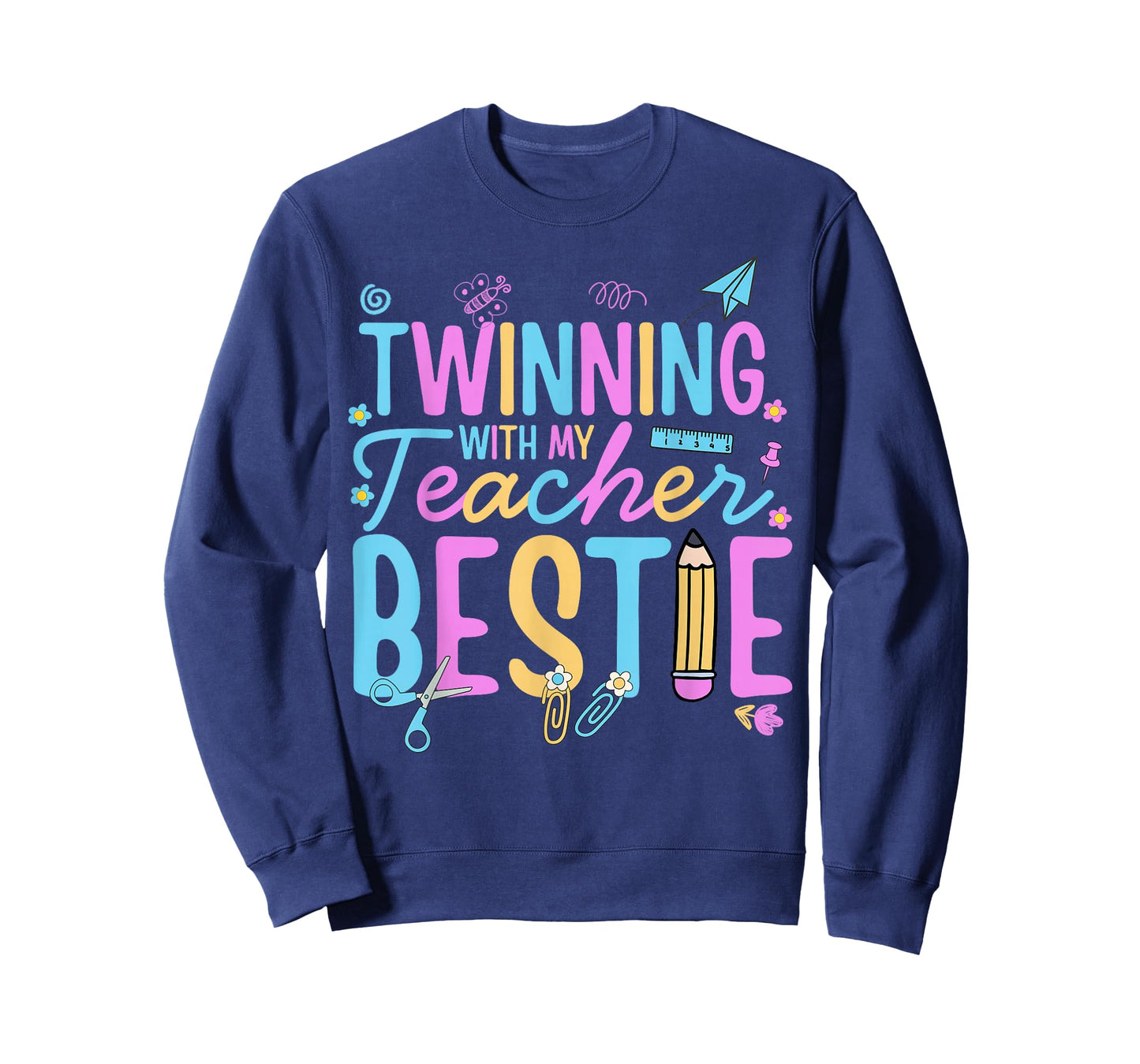 Twin Day Friends Teacher Twinning with My Bestie Matching T-Shirt