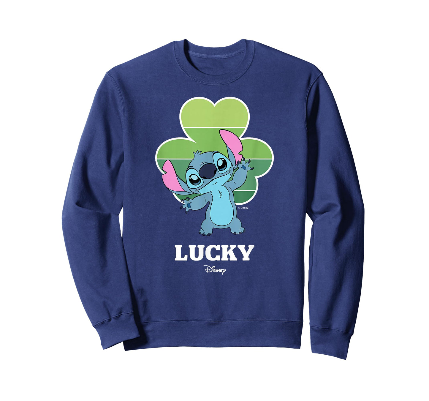 Disney Lilo & Stitch Lucky Clover St Patrick's Day T-Shirt