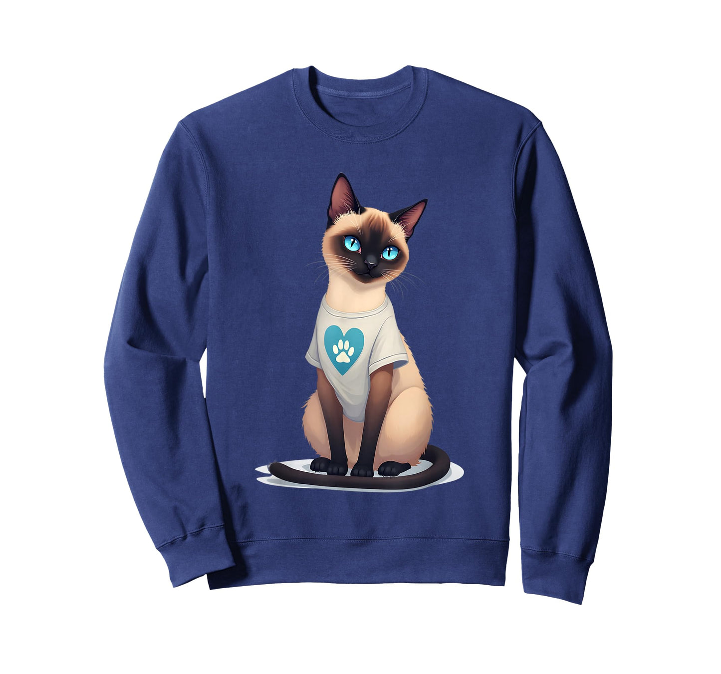 Cute Siamese Cat for A Meezer Owner T-Shirt
