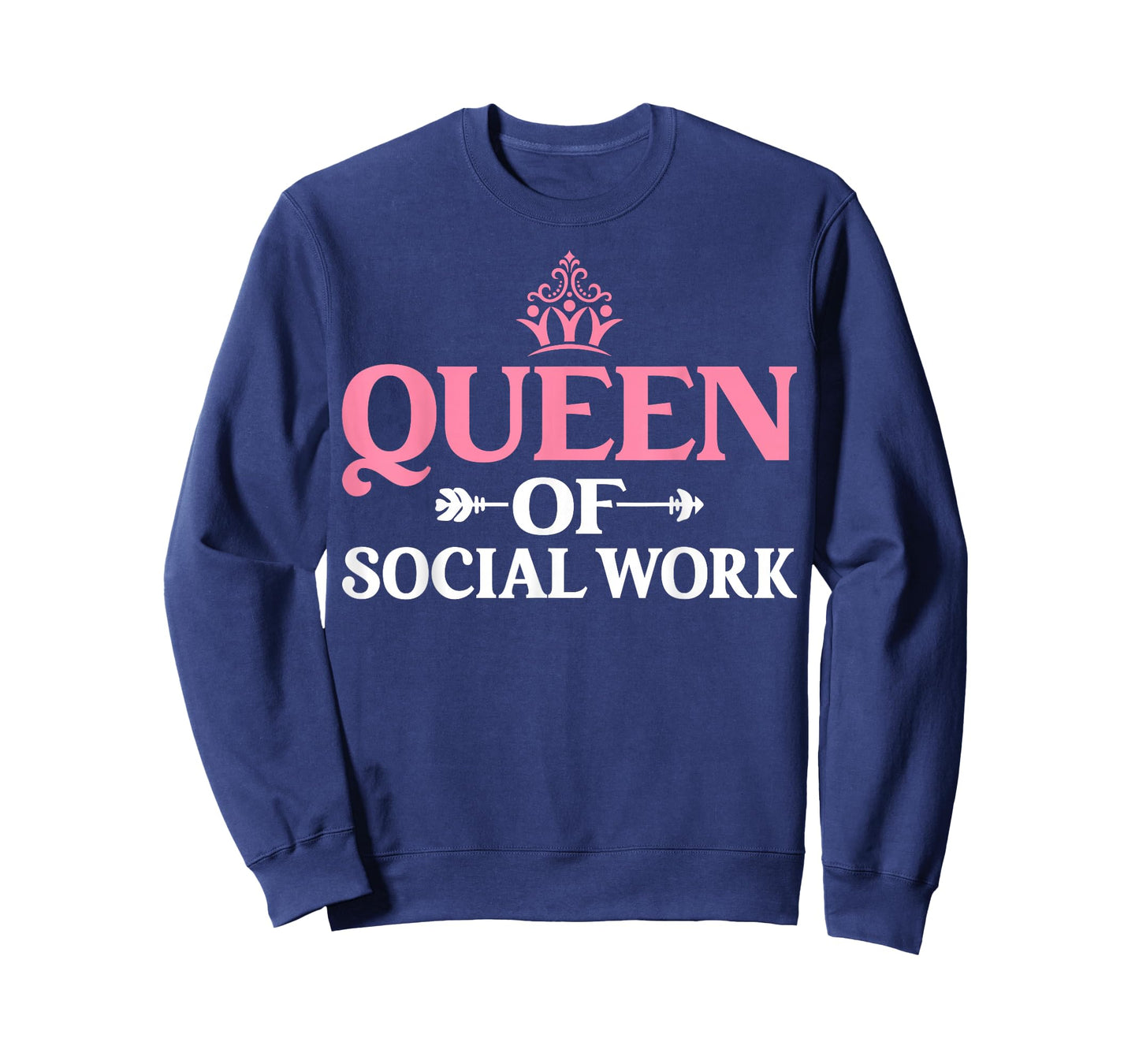 Queen of Social Work Crown Social Worker Women T-Shirt