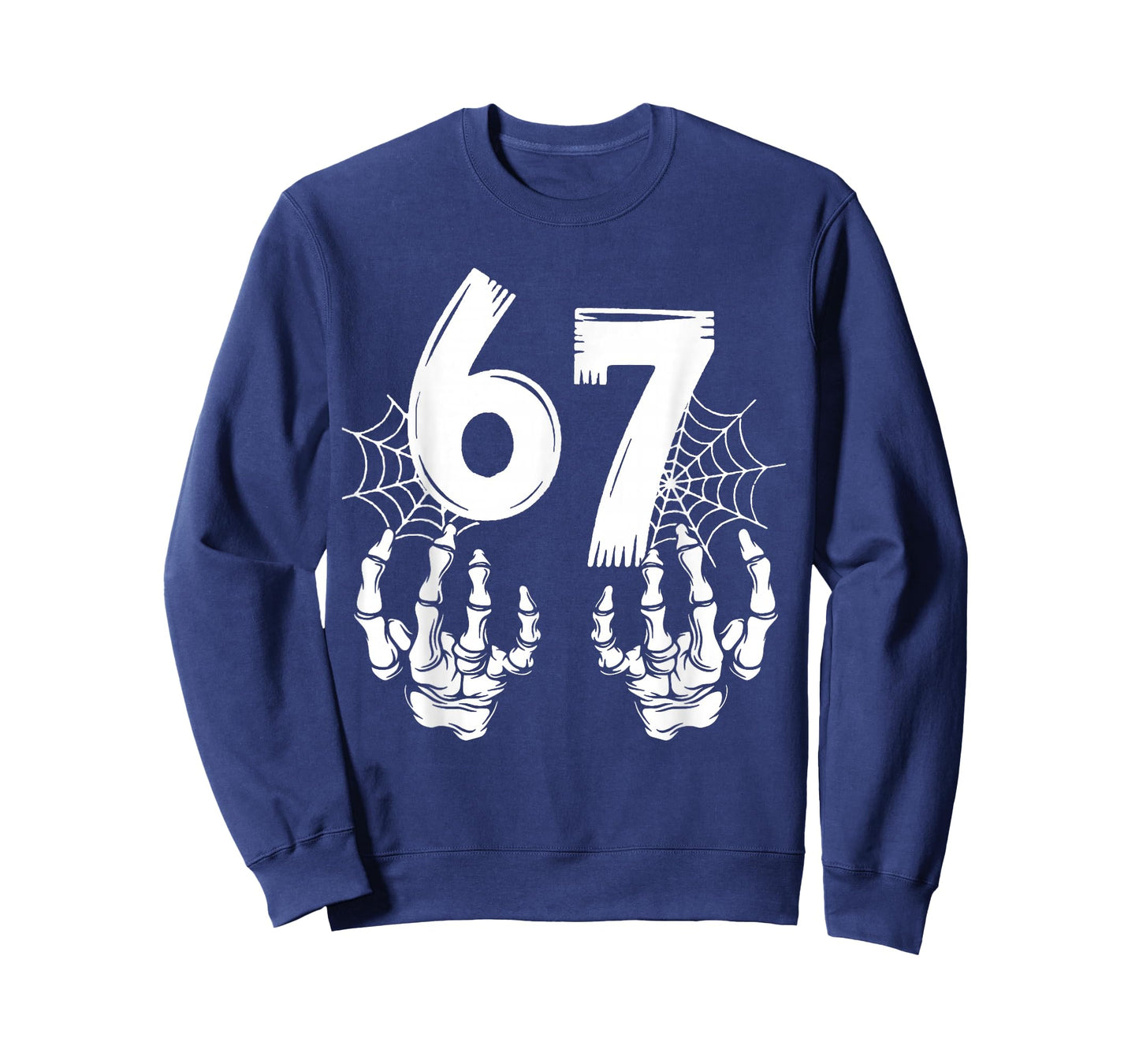 Funny Six Seven 6 7 Meme Number 67 Design Couples Halloween T-Shirt