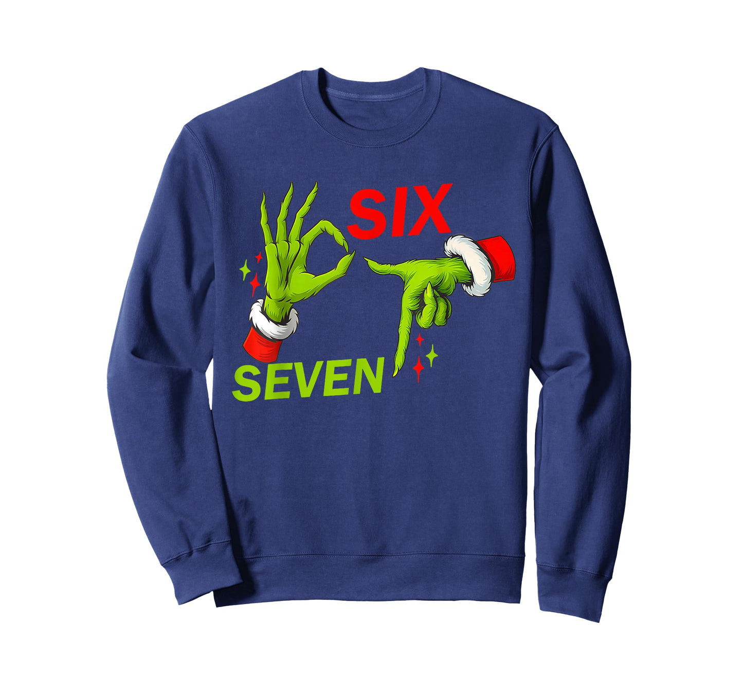 67 Christmas Trending Meme Saying 6 7 Meme Costume Xmas T-Shirt