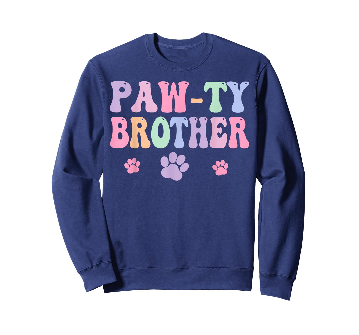 Let's Pawty Girl Brother Puppy Dog Party Birthday Girl T-Shirt