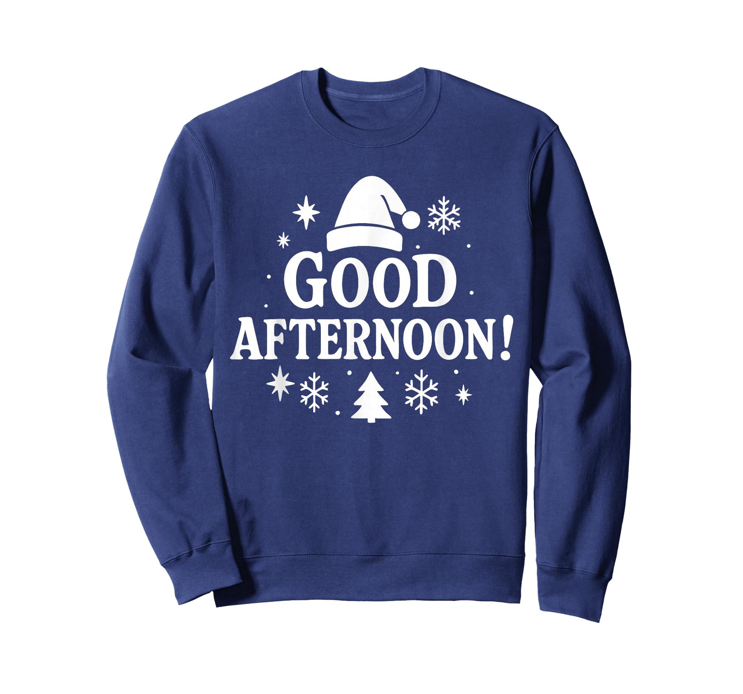 Good Afternoon Funny Christmas Holiday Cheer T-Shirt