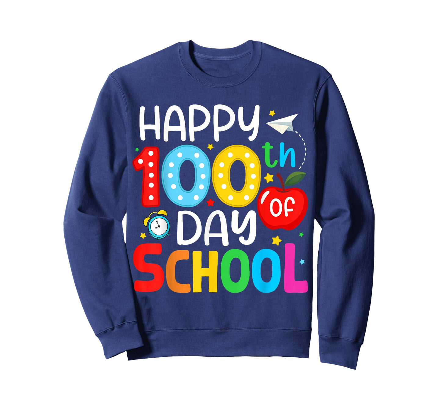 Happy 100 Day of School for Girl Teacher Adult Kid 100th Day T-Shirt