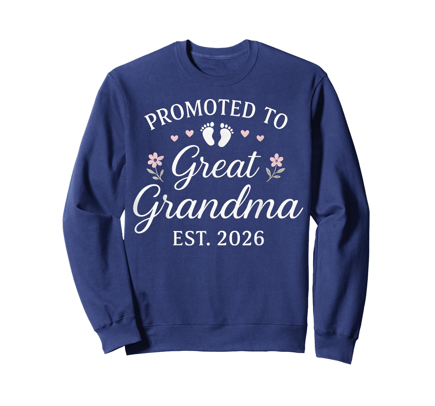 Promoted to Great Grandma Est 2026 New Grandma Pregnancy T-Shirt