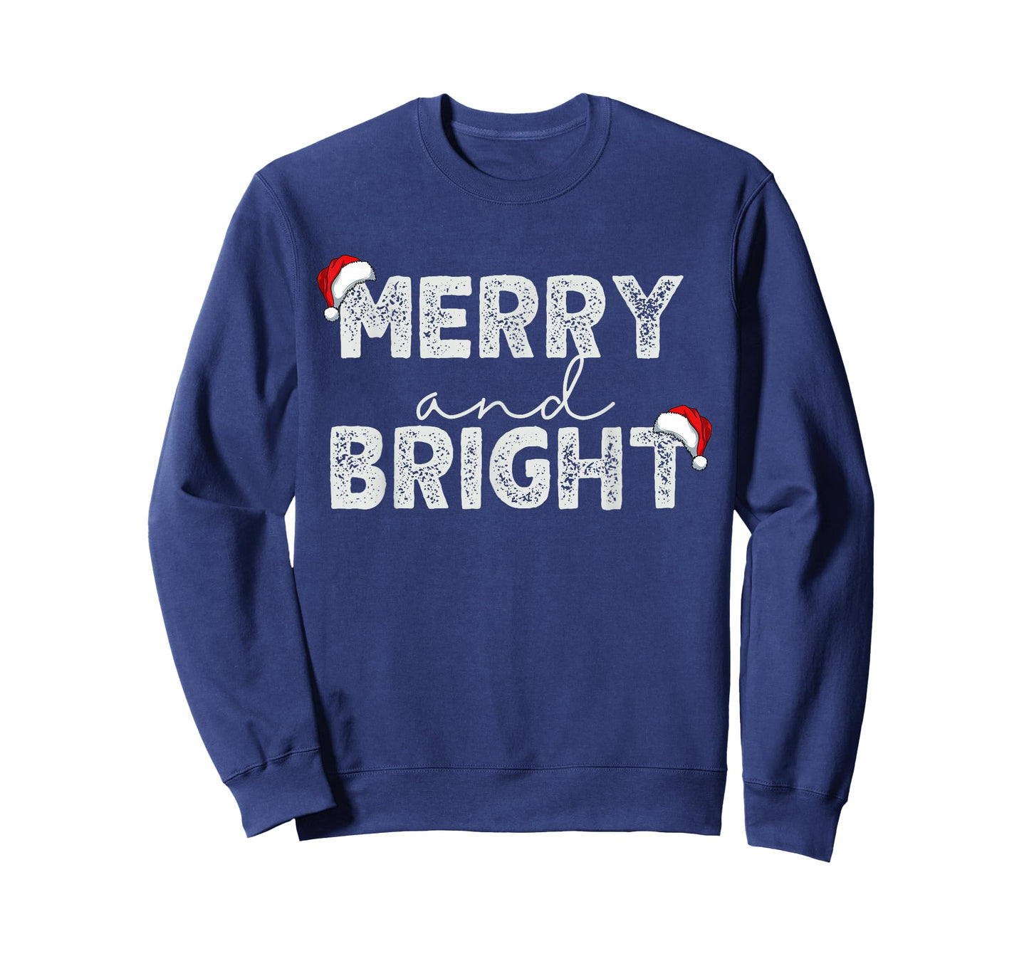 Funny I'm Trying to Feel Merry and Bright Couples Matching T-Shirt