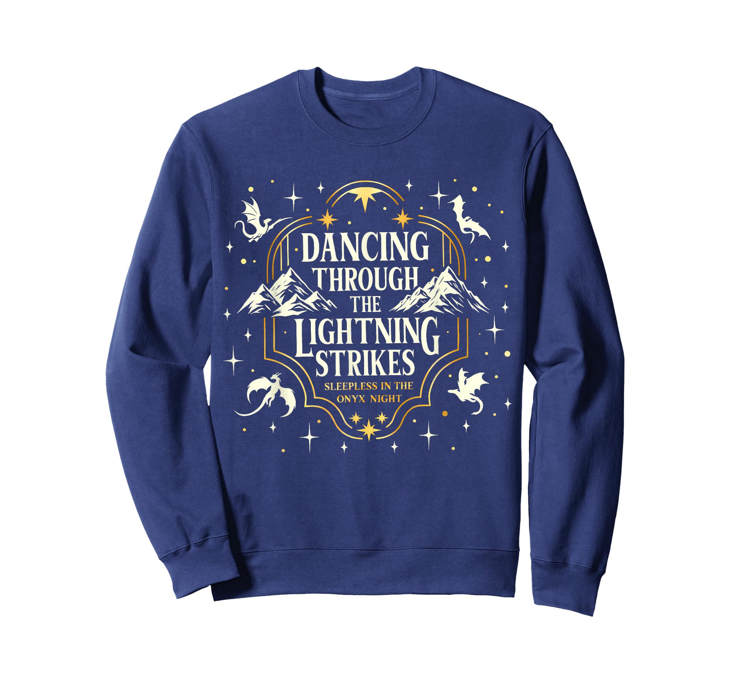 Dancing Through The Lightning Strikes Dragon Lover Women Men T-Shirt
