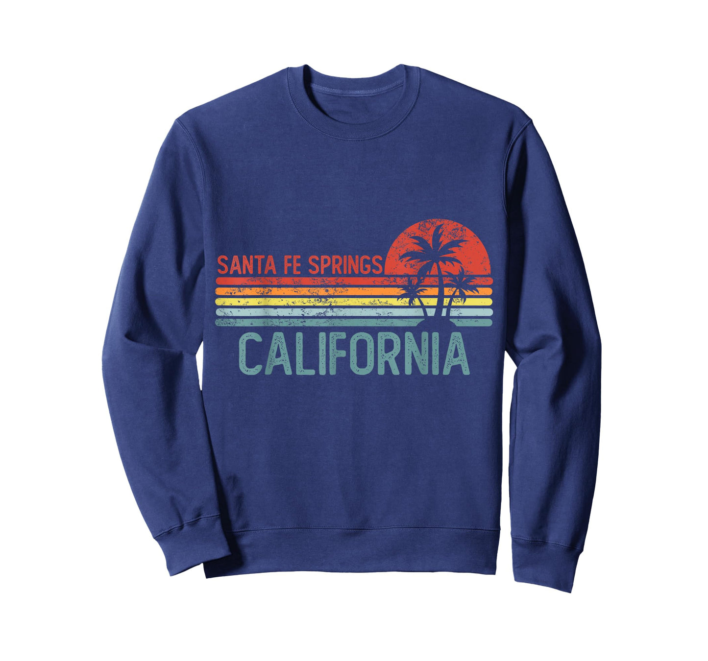 Santa Fe Springs California Funny USA City Trip Home Roots T-Shirt