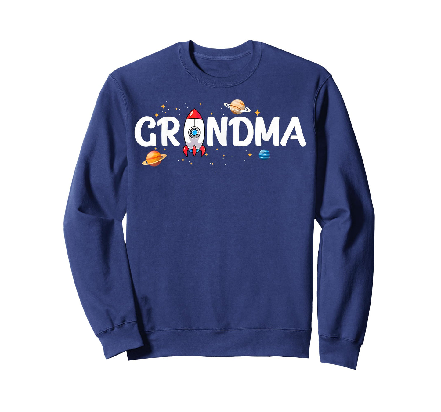 Grandma of The Birthday Boy Astronaut 1st Birthday Family T-Shirt