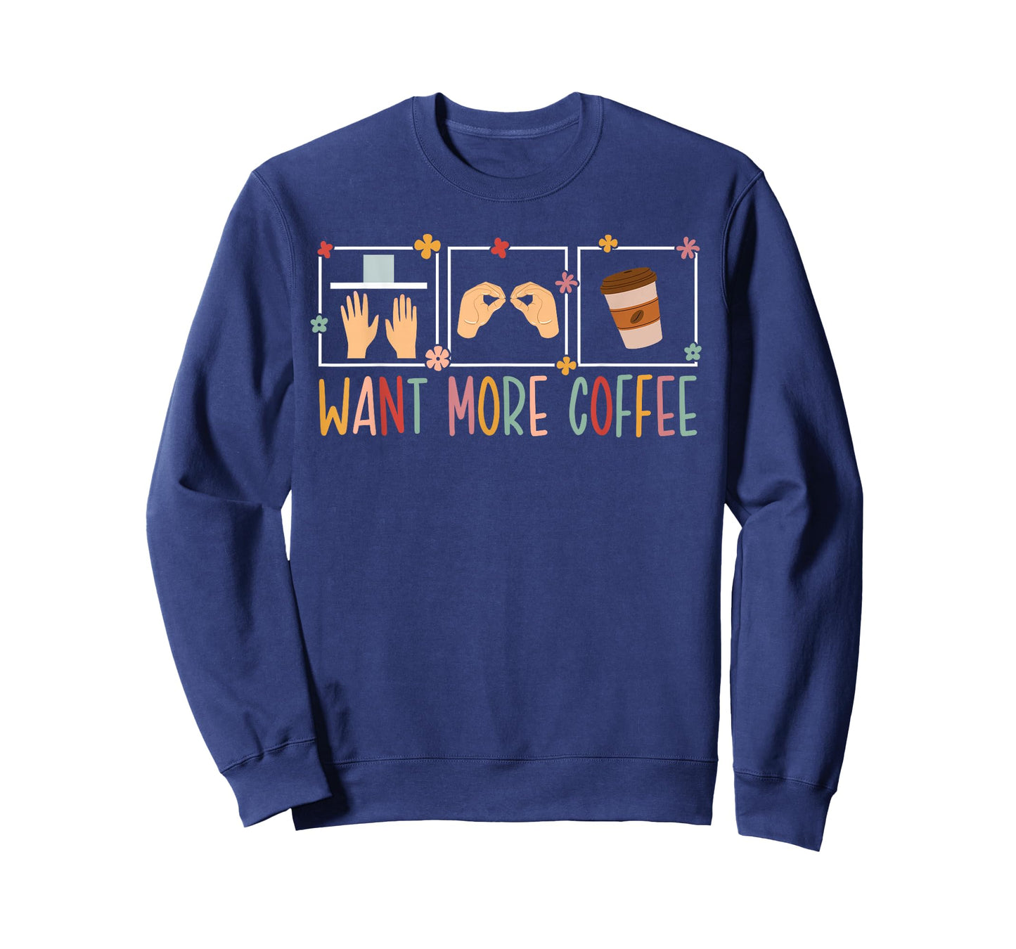 Want More Coffee SPED Teacher Special Education Teacher T-Shirt