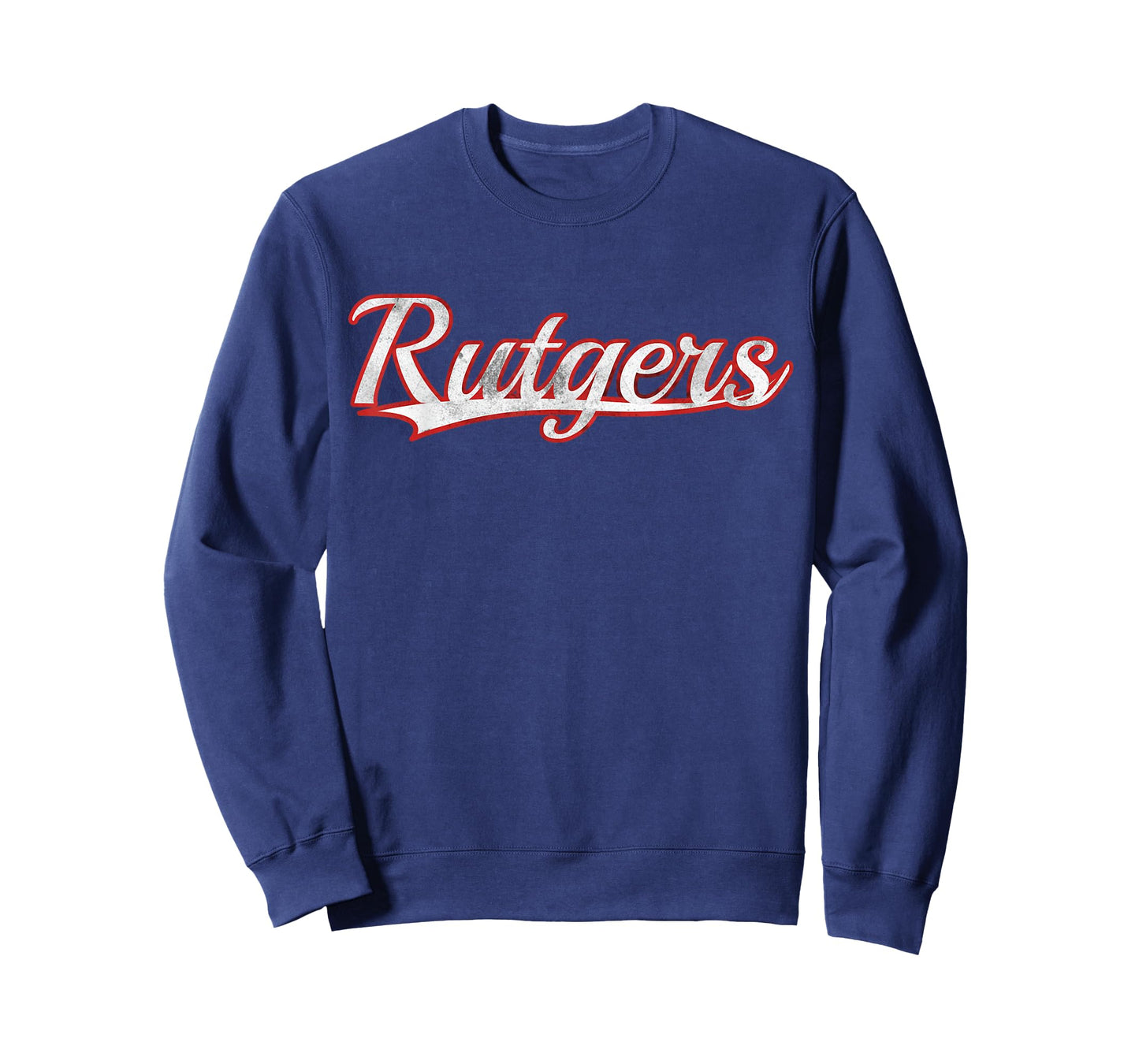 Rutgers New Jersey Vintage Varsity Throwback Style T-Shirt