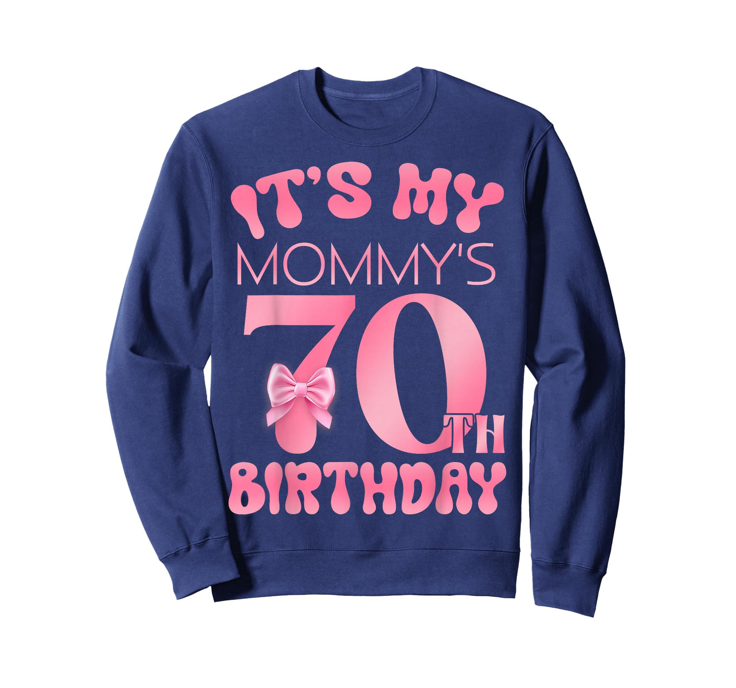 It's My Mommy's 70th Birthday Girl Pink Party Themes T-Shirt