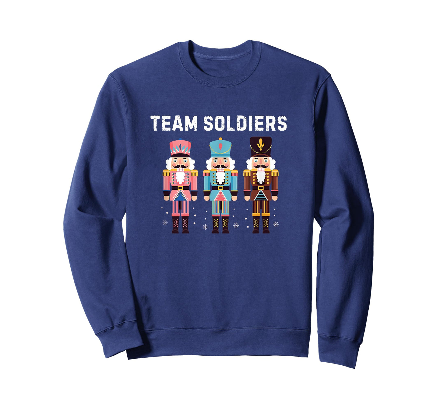 Team Soldiers Nutcracker Matching Funny Holiday Design T-Shirt
