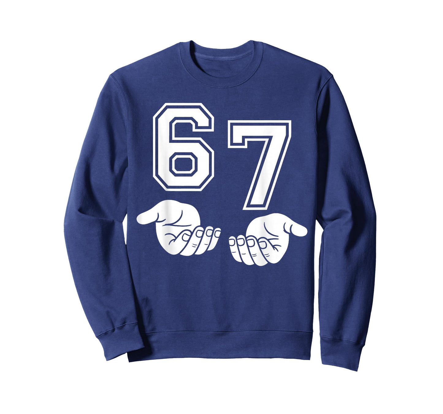Retro Six Seven 6 7 Funny 67 Gen Alpha Slang 6-7 Meme School T-Shirt
