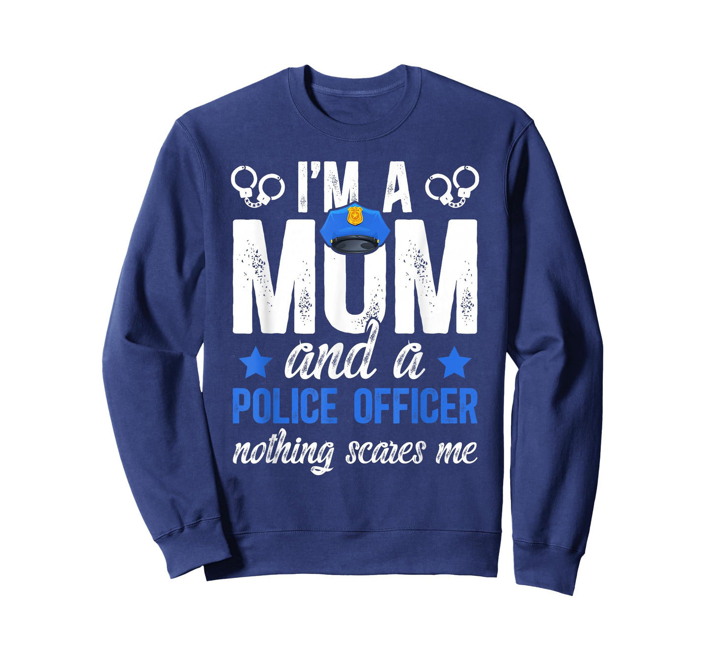 Mom and A Female Police Officer Women Female Cop T-Shirt