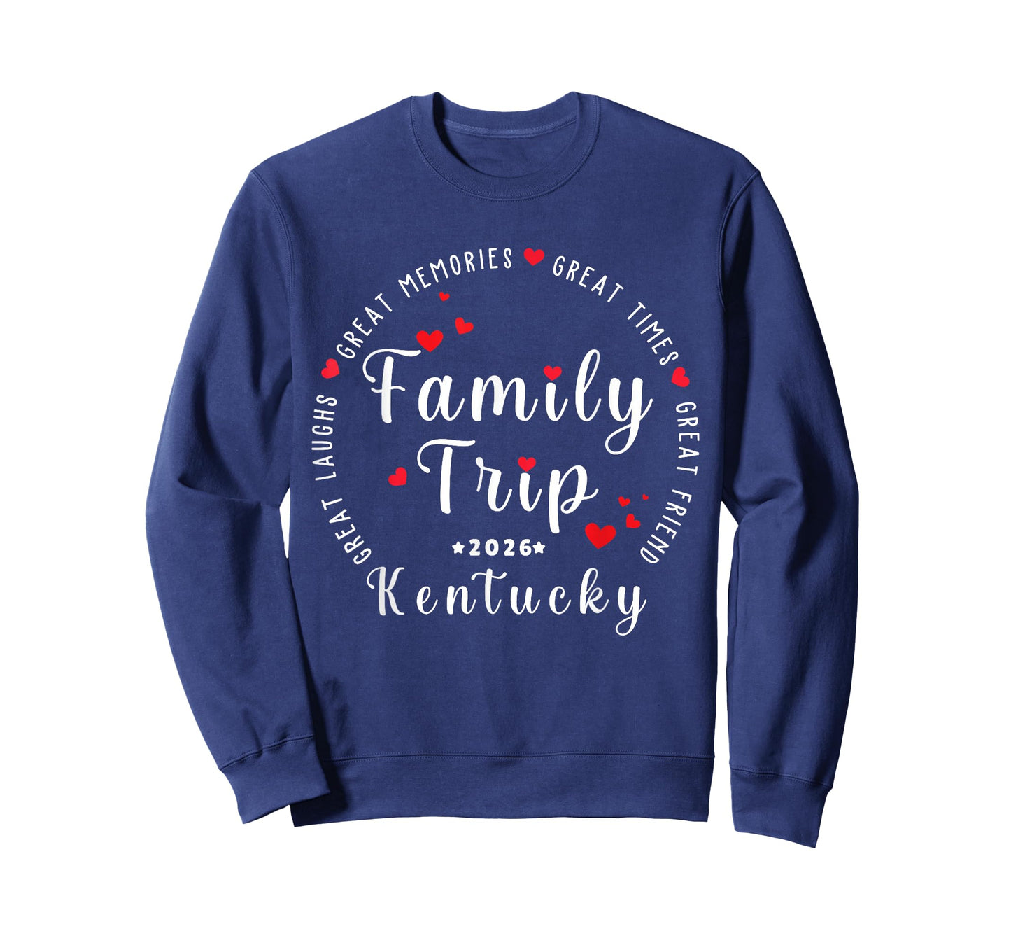 Kentucky 2026 Vacation Family Matching Men Women & Youths T-Shirt