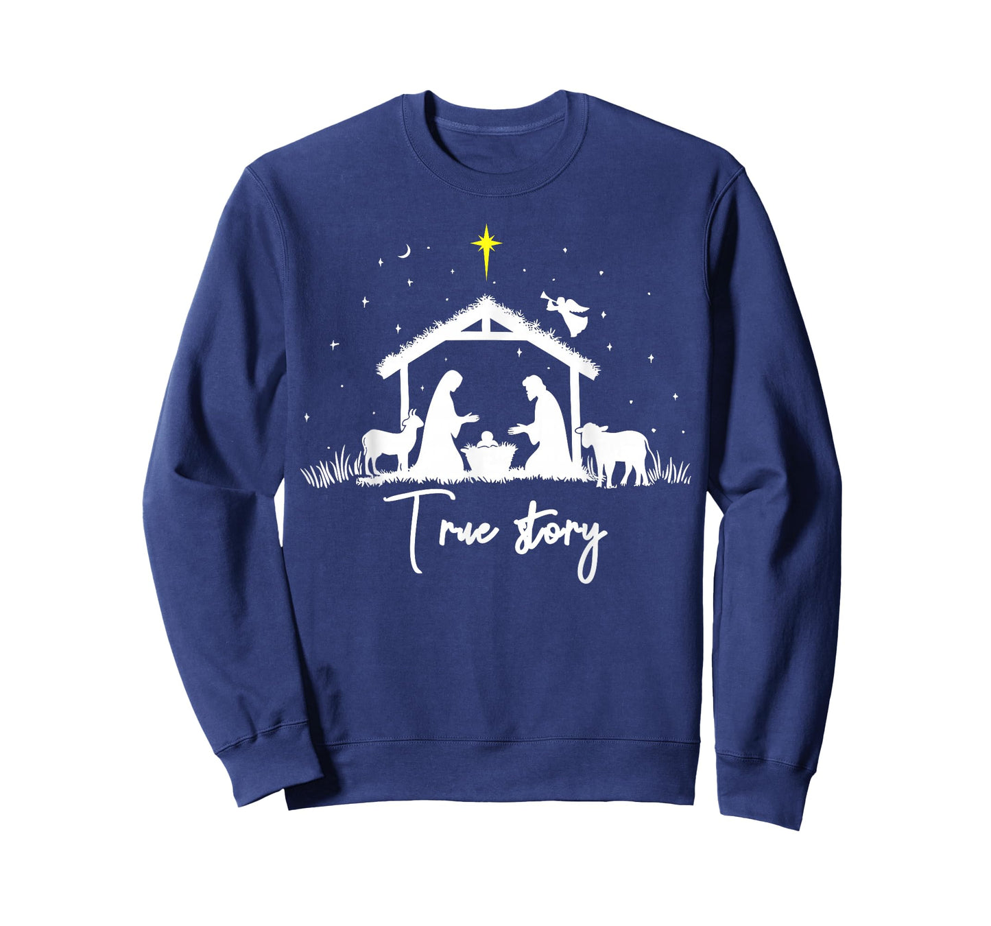 True Story of Jesus Birth Christmas Nativity Christmas T-Shirt