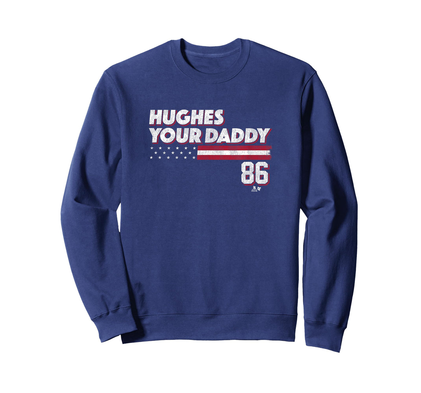 Jack Hughes Your Daddy (Stars & Stripes) - Pro Hockey T-Shirt