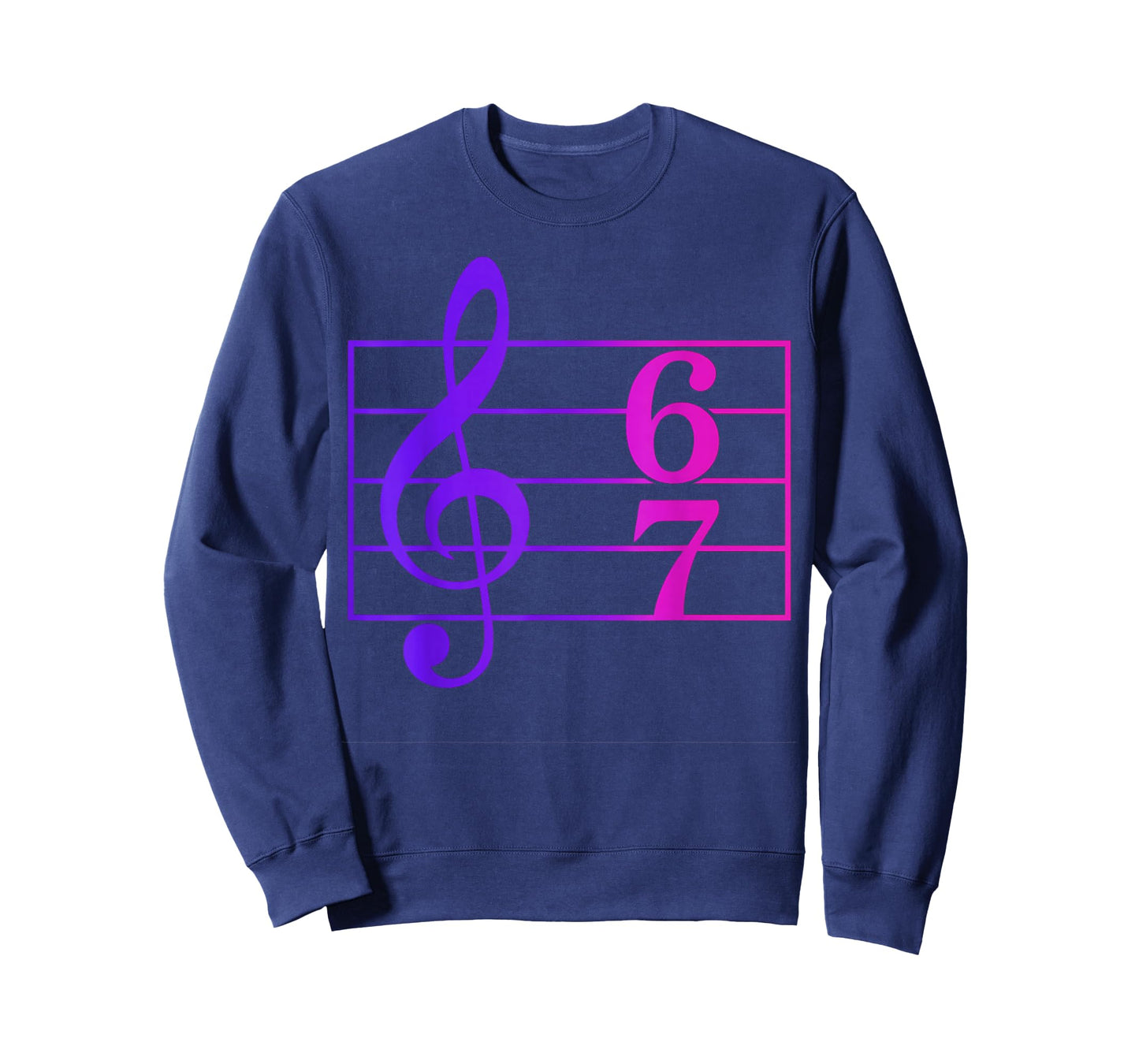 Funny 67 Music Meme Slang Music Teacher Humor Retro Tee T-Shirt