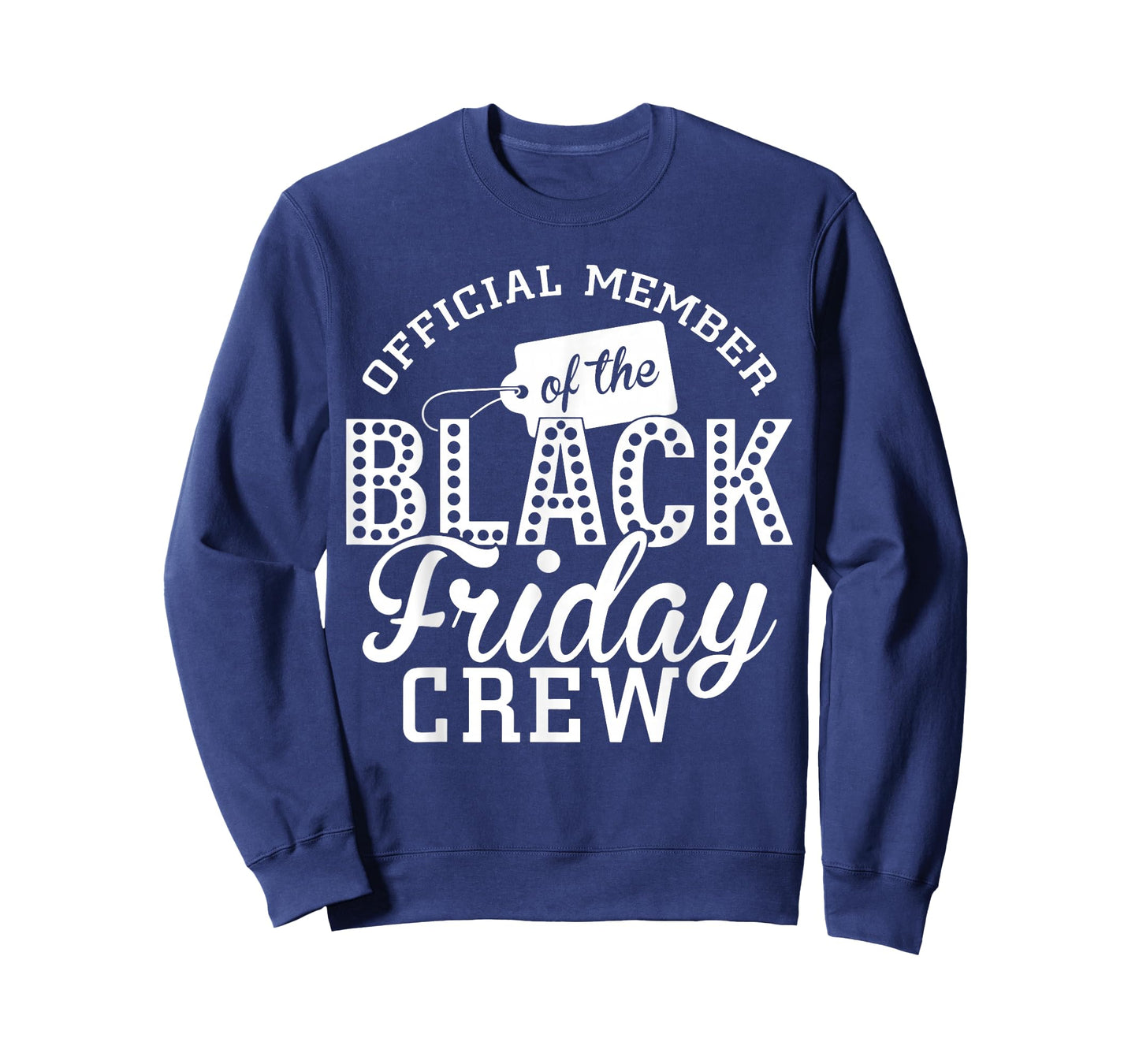 Funny Official Member of The Friday Shopping Crew Christmas T-Shirt