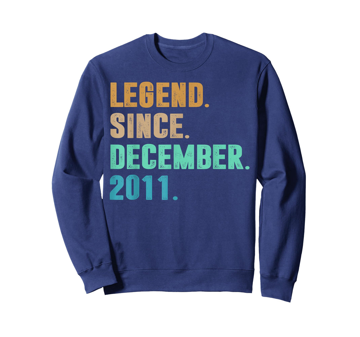 Legend Since December 2011 Birth of Birthday 2011 Legendary T-Shirt