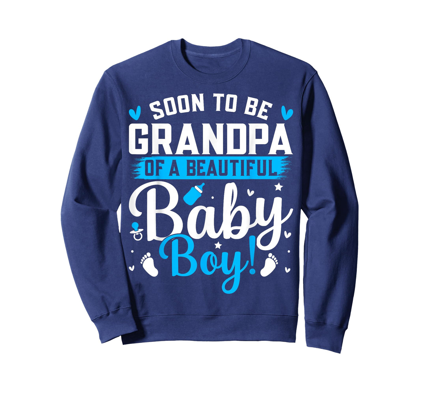 Soon to Be Grandpa of A Beautiful Baby Boy T-Shirt