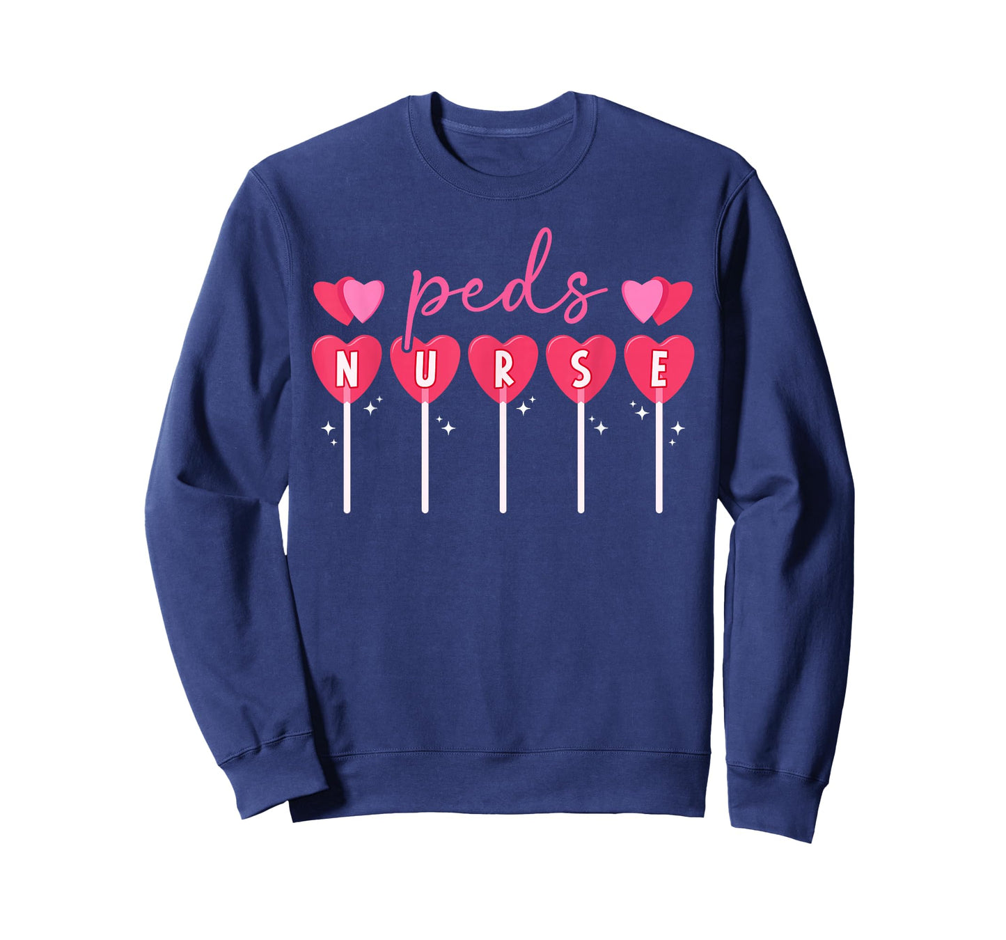 Peds Nurse Valentine Pediatric Nurse Valentines Day T-Shirt