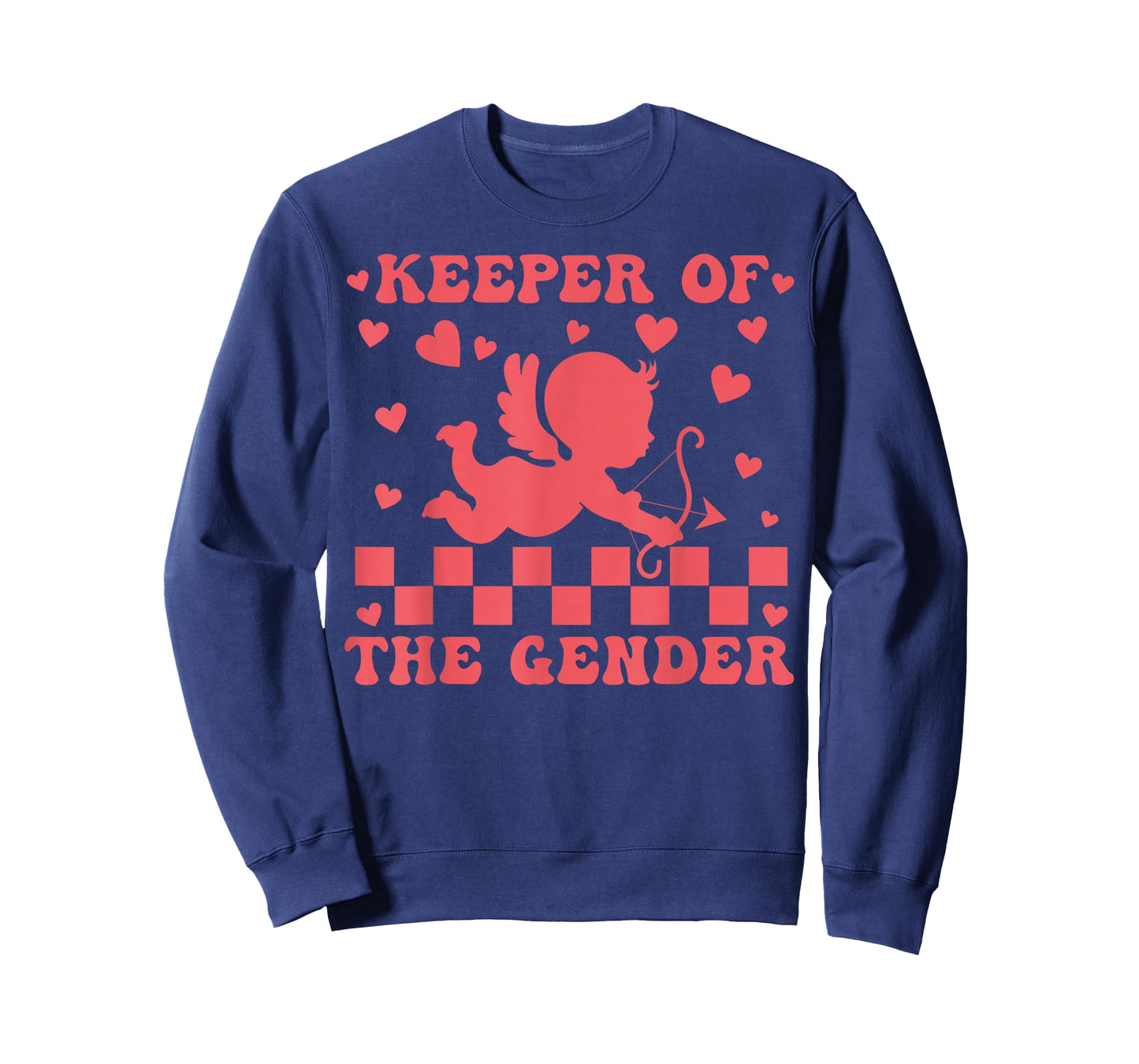 Keeper of The Gender Valentines Cupid Pregnancy Revealing T-Shirt