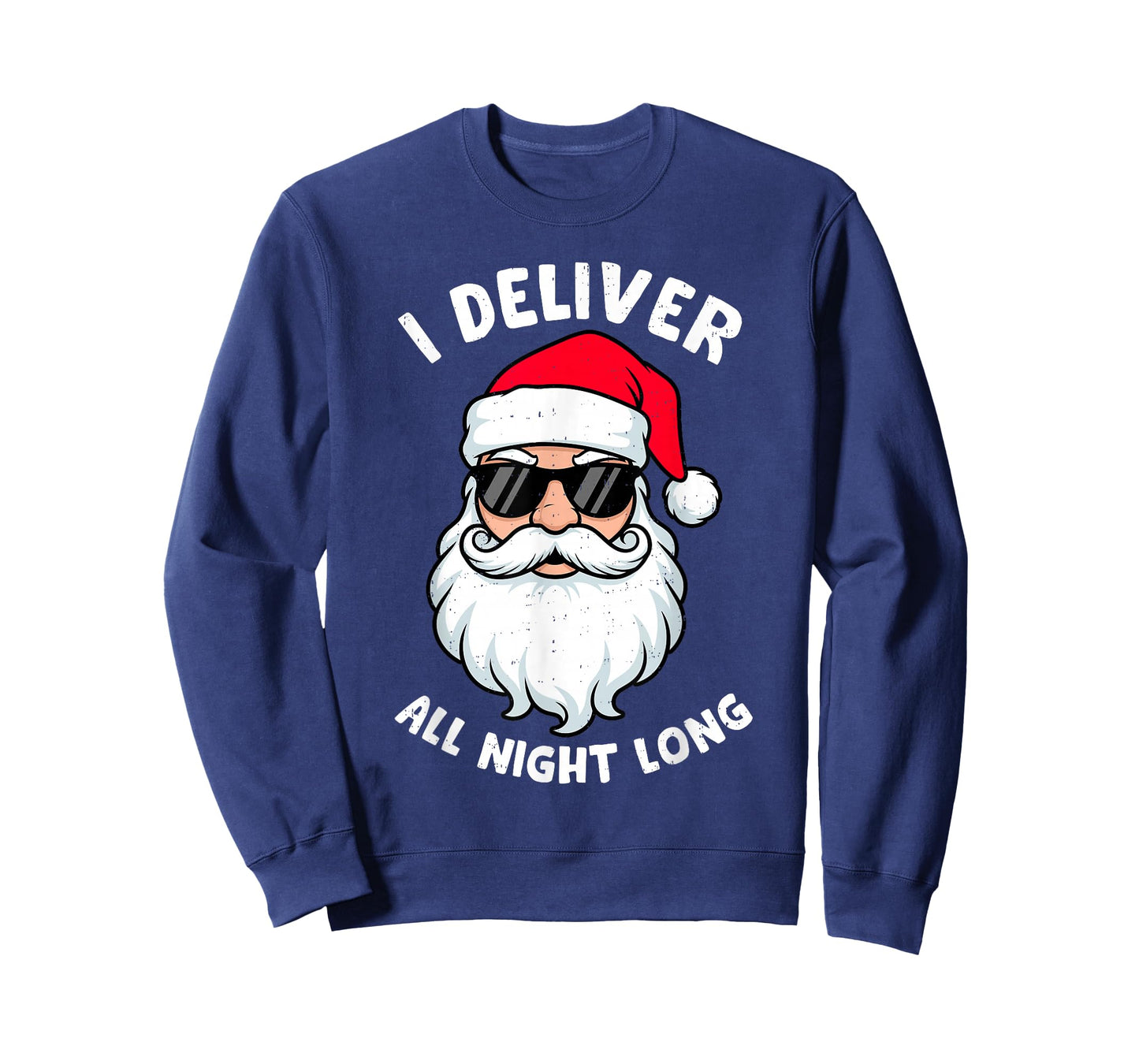Funny Santa Claus I Deliver All Night Long Christmas Xmas T-Shirt