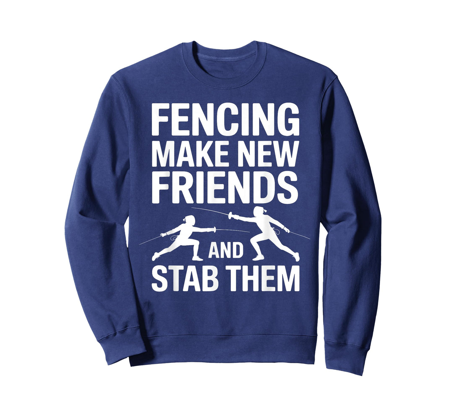 Funny Fencing Art for Men Women Kids Fencer Fencing Sport T-Shirt
