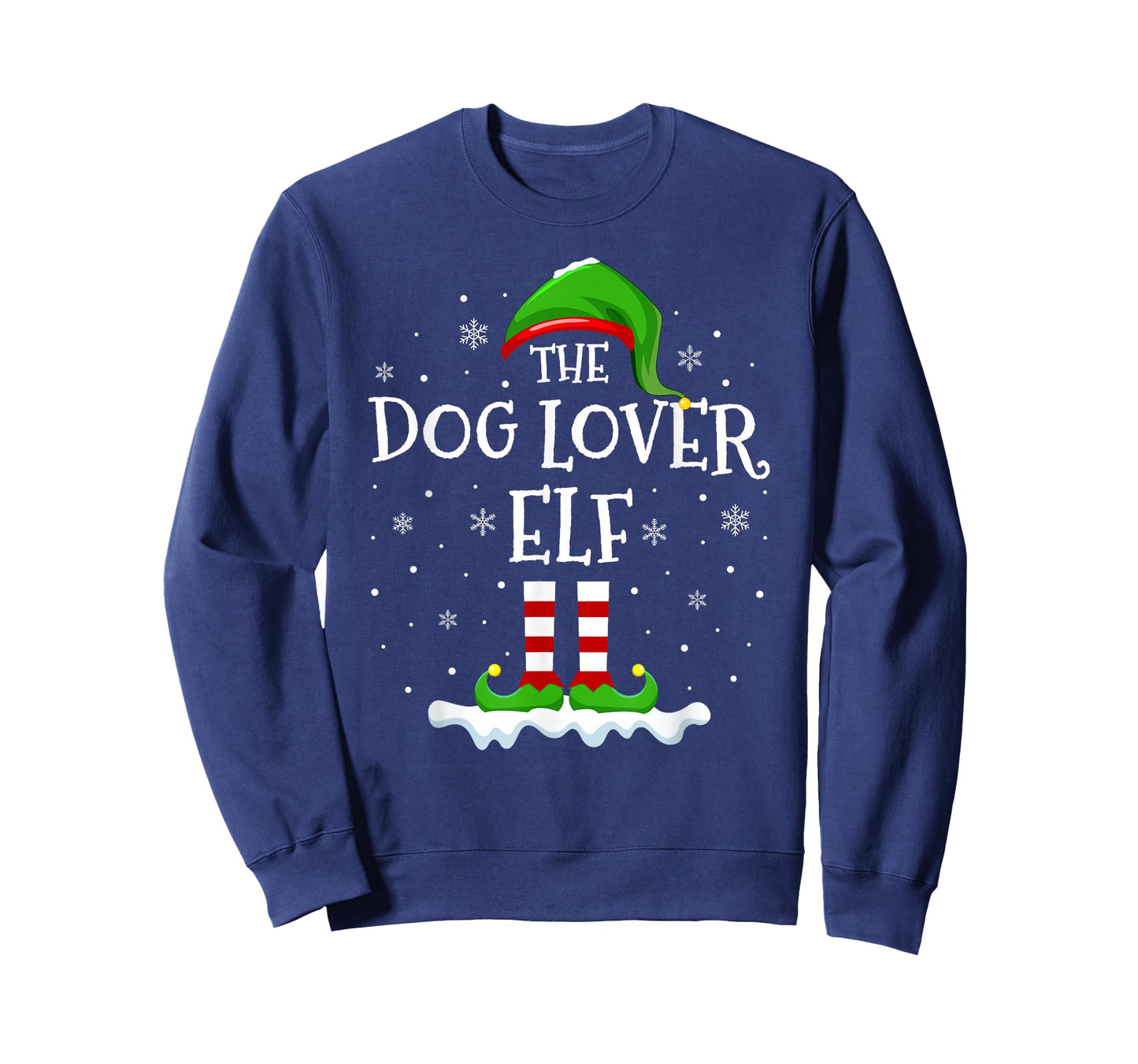 Dog Lover Elf Squad Xmas Family Matching Group Christmas Elf T-Shirt