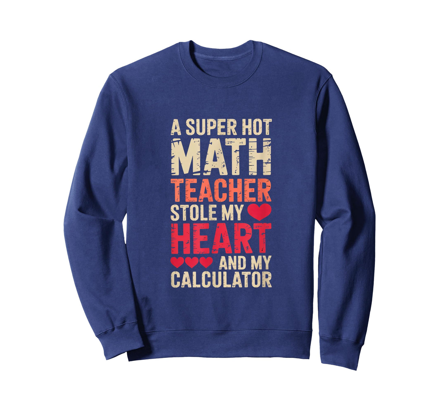 Math Teacher Valentine's Day Algebra Calculus Love Equation T-Shirt