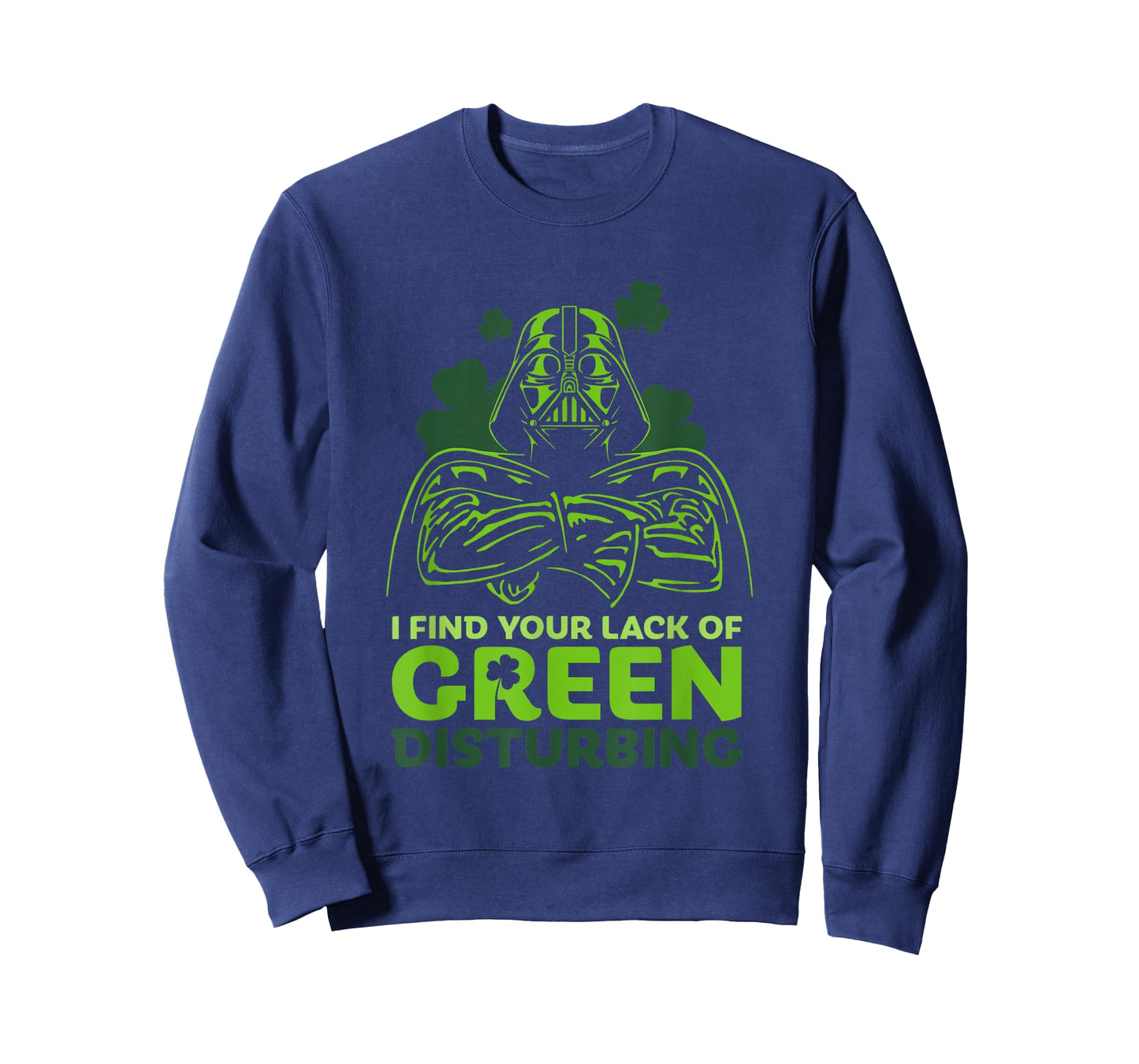 Star Wars A New Hope Holiday Darth Vader Green Clover T-Shirt