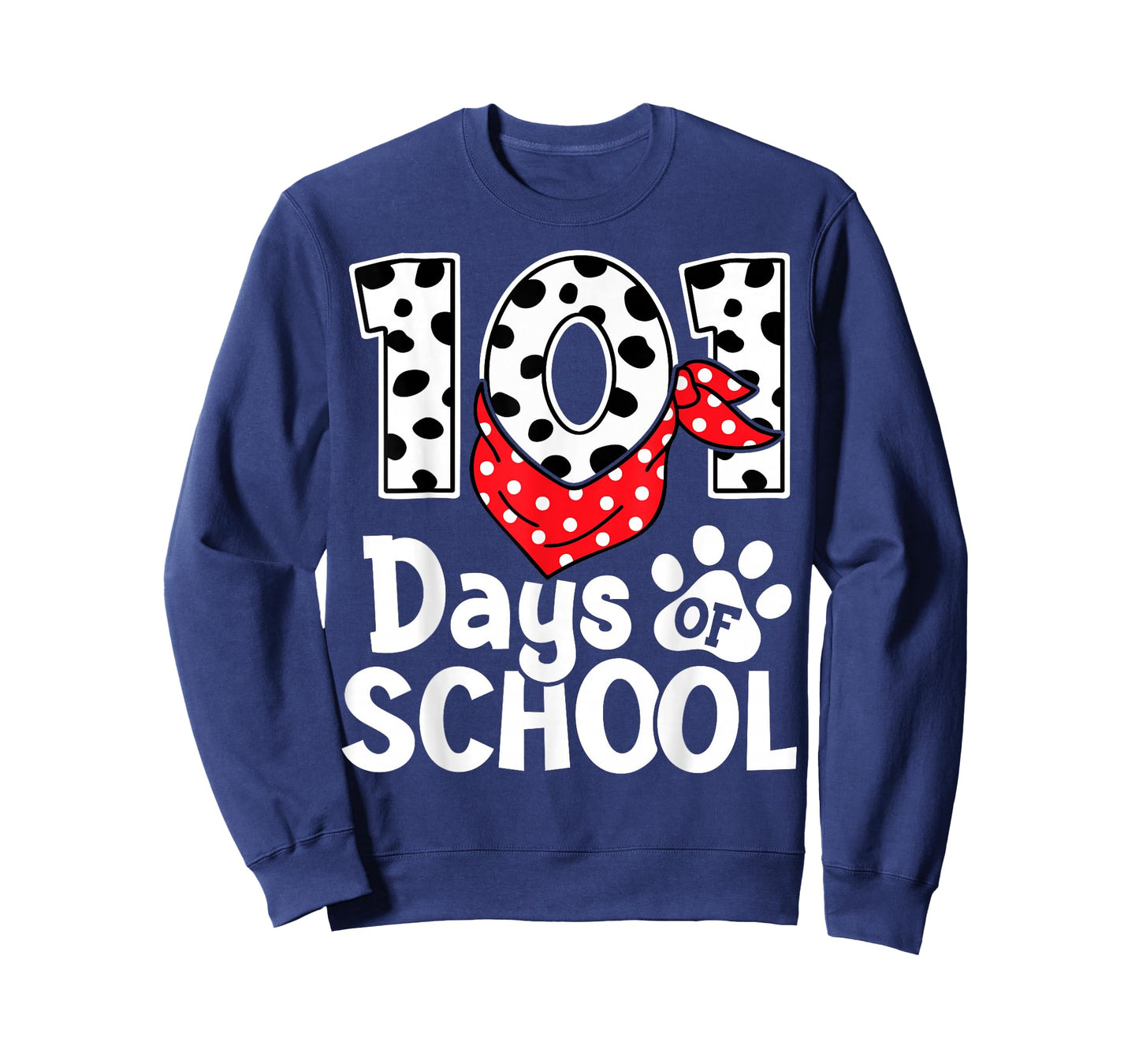 100 Days of School Dalmatian Dog Teachers Boys Girls Kids T-Shirt