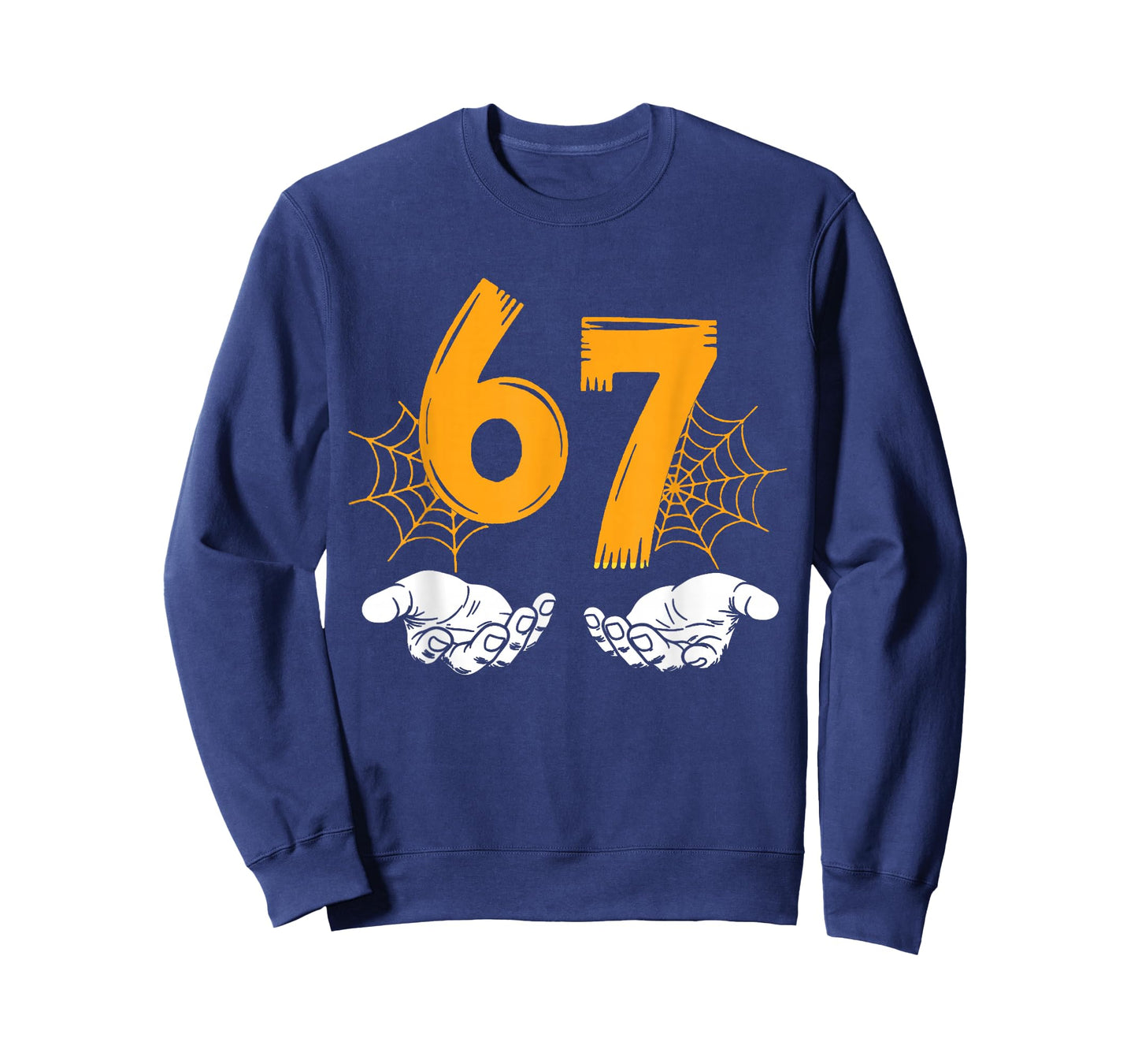Funny Six Seven 6 7 Meme Number 67 Design Couples Halloween T-Shirt