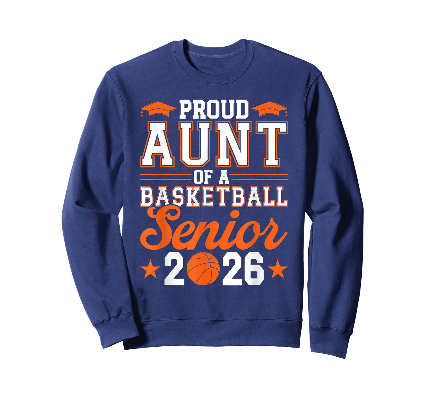 Proud Aunt of A 2026 Senior Basketball Graduate T-Shirt