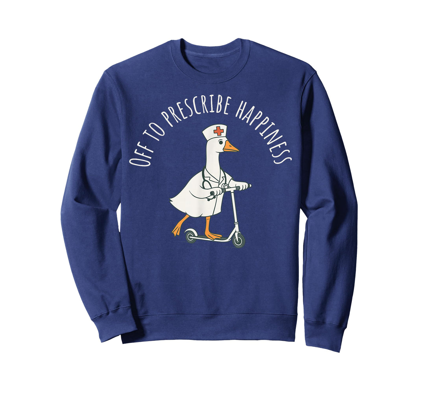 Off to Prescribe Happiness Goose Nurse Practitioner Grad T-Shirt