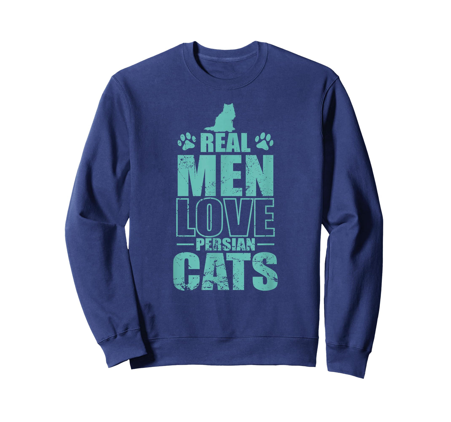 Real Men Love Persian Cats Pet Cat T-Shirt