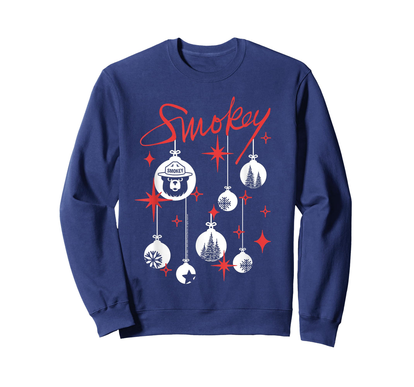 Smokey Bear Retro Christmas Ornaments Vintage PSA T-Shirt
