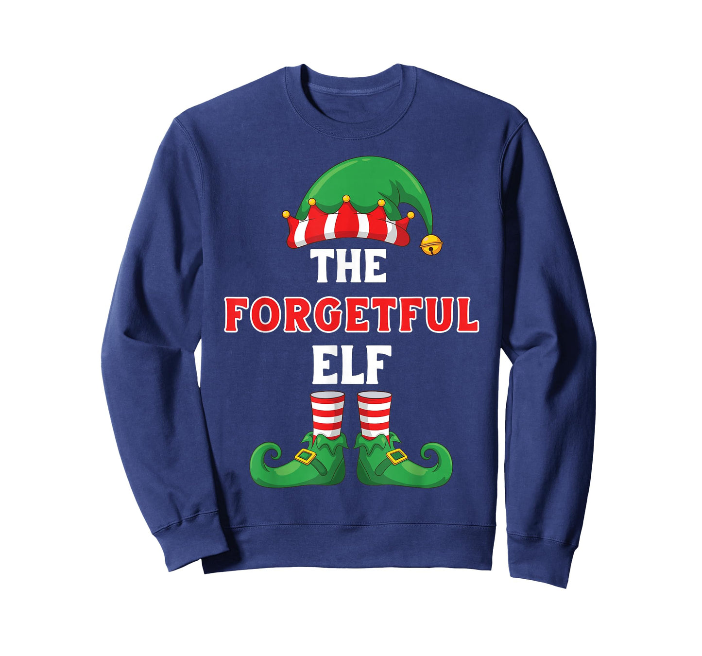 The Forgetful Elf Shirt Funny Sarcastic Christmas Gag Gift T-Shirt